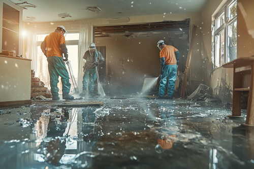 Nettoyage après sinistre