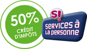 Réduction de 50% pour le service à la personne